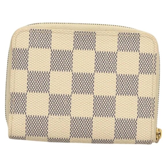 LOUIS VUITTON Damier Azur Zippy Coin Purse N60138 LV Auth 129059 - Picture 2 of 16